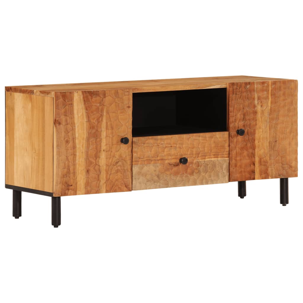 vidaXL Comodă TV, 105x33x46 cm, lemn masiv de acacia vidaXL Comodă TV, 105x33x46 cm, lemn masiv de acacia