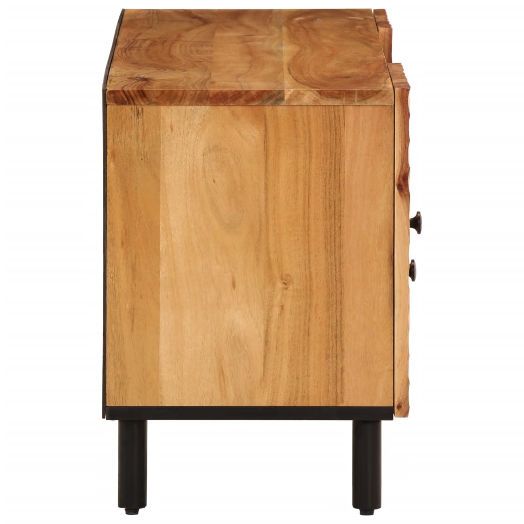 vidaXL Comodă TV, 105x33x46 cm, lemn masiv de acacia vidaXL Comodă TV, 105x33x46 cm, lemn masiv de acacia