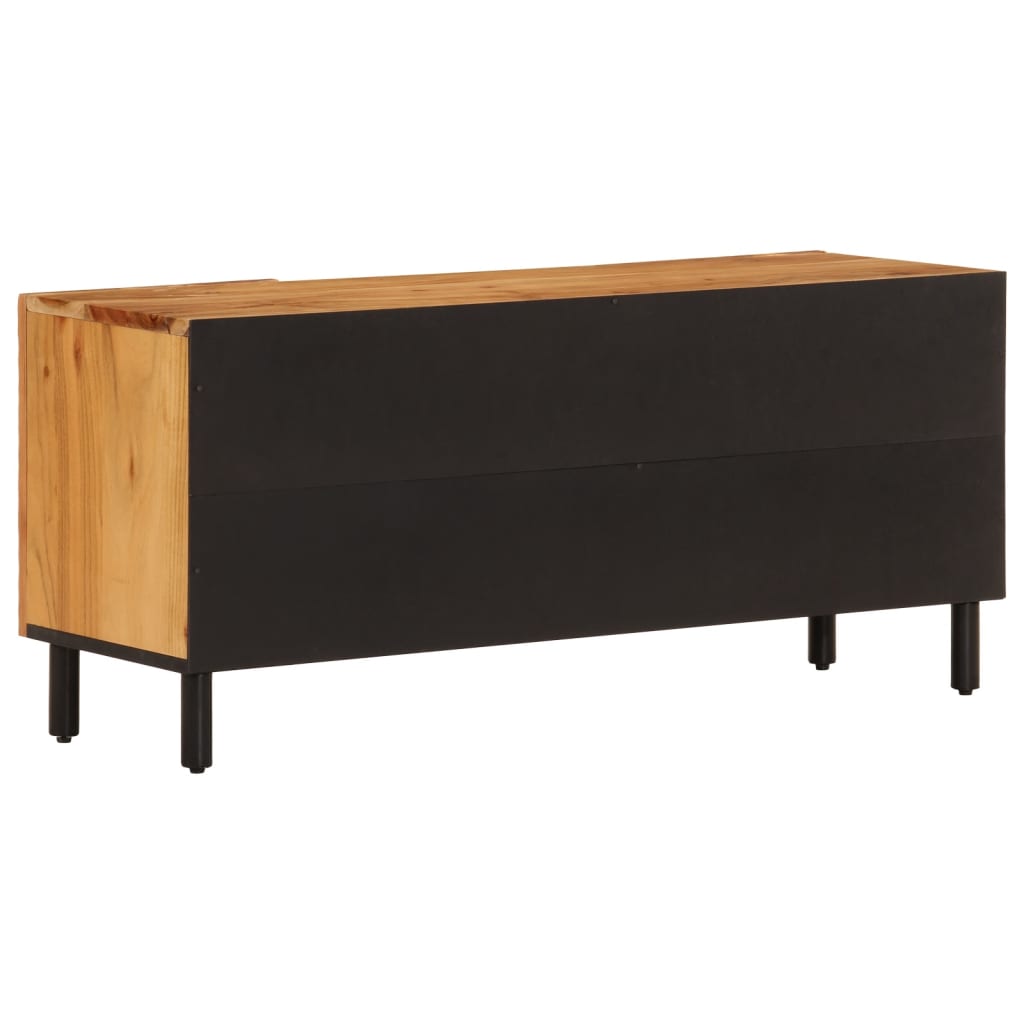 vidaXL Comodă TV, 105x33x46 cm, lemn masiv de acacia vidaXL Comodă TV, 105x33x46 cm, lemn masiv de acacia