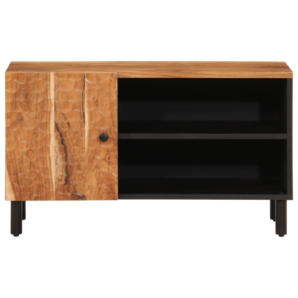 vidaXL Dulap TV, 80x33x46 cm, lemn masiv de acacia vidaXL Dulap TV, 80x33x46 cm, lemn masiv de acacia