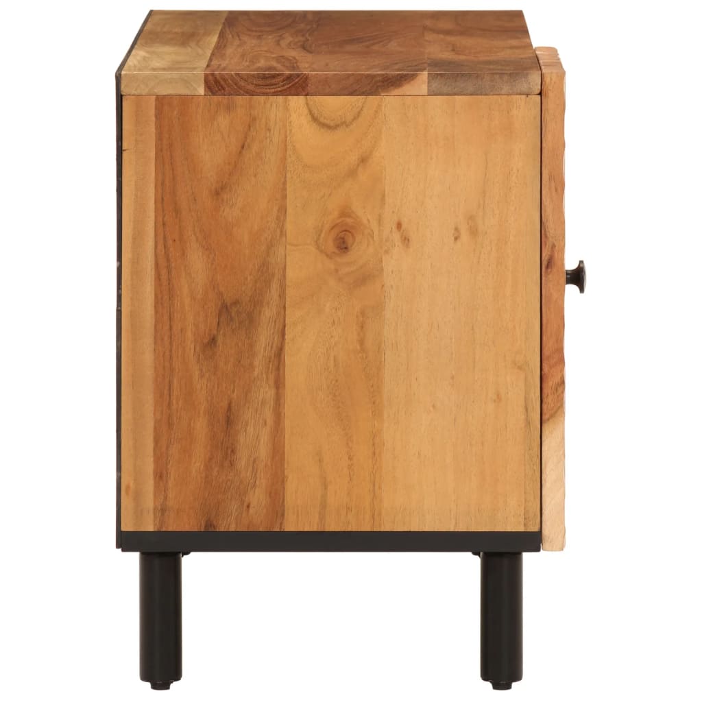 vidaXL Dulap TV, 80x33x46 cm, lemn masiv de acacia vidaXL Dulap TV, 80x33x46 cm, lemn masiv de acacia