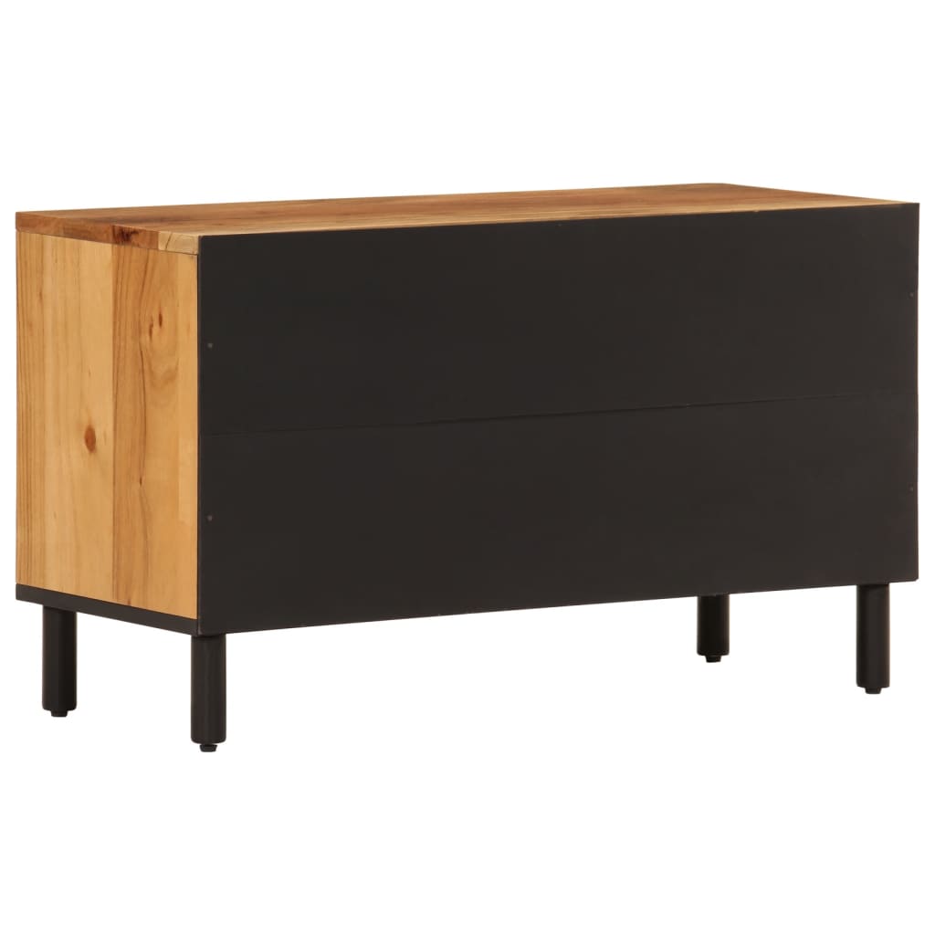 vidaXL Dulap TV, 80x33x46 cm, lemn masiv de acacia vidaXL Dulap TV, 80x33x46 cm, lemn masiv de acacia