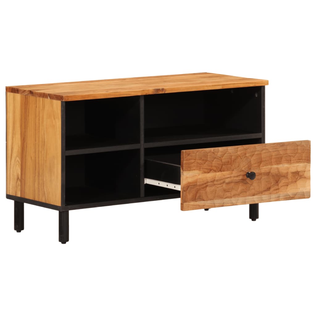 vidaXL Dulap TV, 80x33x46 cm, lemn masiv de acacia vidaXL Dulap TV, 80x33x46 cm, lemn masiv de acacia