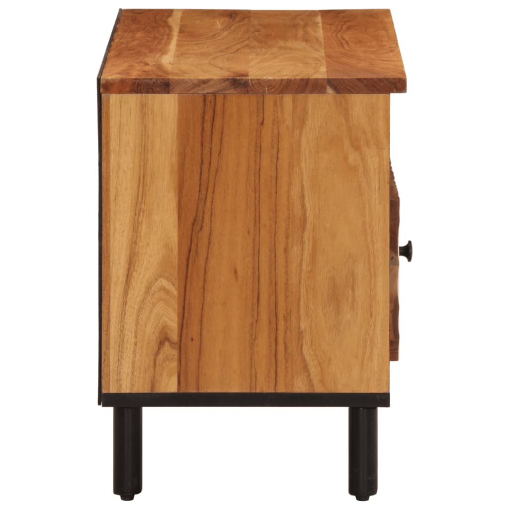 vidaXL Dulap TV, 80x33x46 cm, lemn masiv de acacia vidaXL Dulap TV, 80x33x46 cm, lemn masiv de acacia