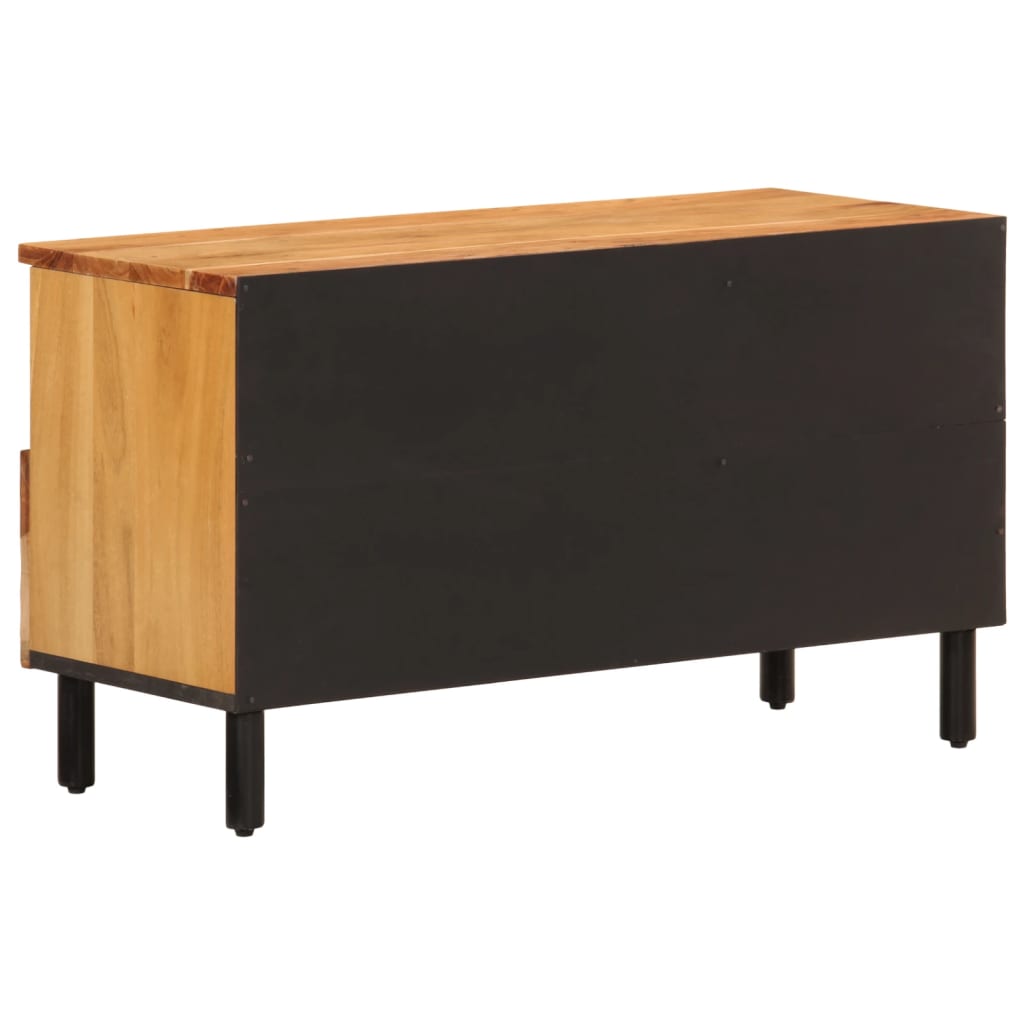 vidaXL Dulap TV, 80x33x46 cm, lemn masiv de acacia vidaXL Dulap TV, 80x33x46 cm, lemn masiv de acacia