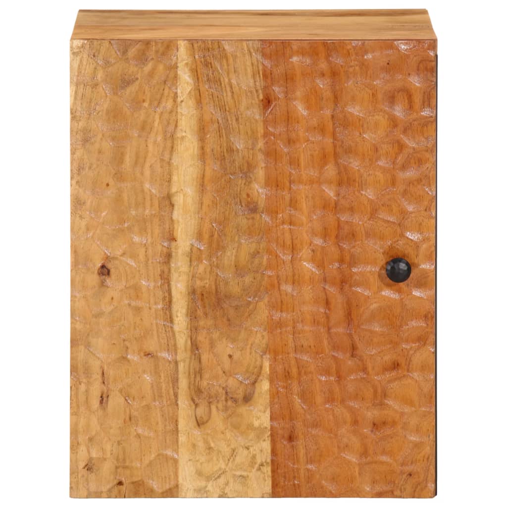 vidaXL Dulap de perete de baie, 38x33x48 cm, lemn masiv de acacia vidaXL Dulap de perete de baie, 38x33x48 cm, lemn masiv de acacia