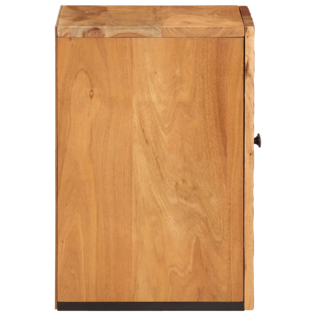 vidaXL Dulap de perete de baie, 38x33x48 cm, lemn masiv de acacia vidaXL Dulap de perete de baie, 38x33x48 cm, lemn masiv de acacia