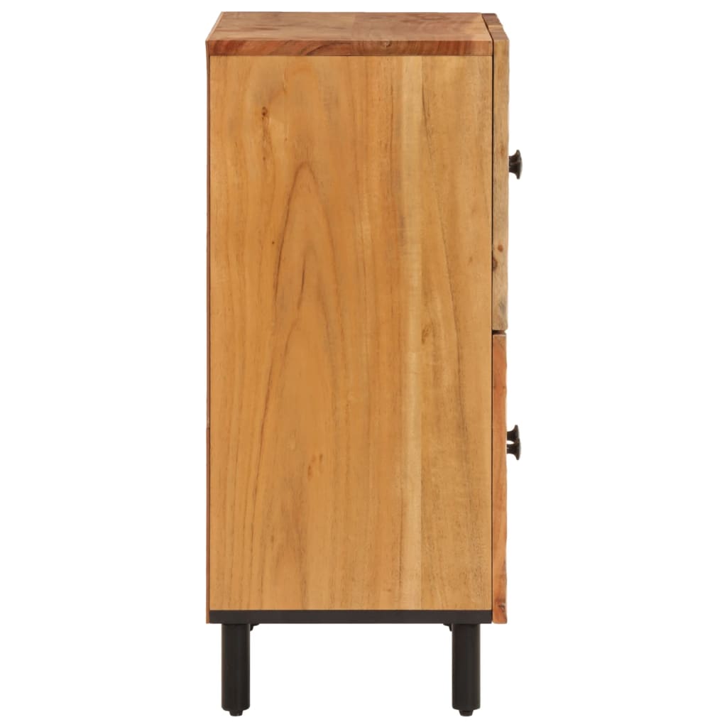 vidaXL Dulap lateral, 60x33x75 cm, lemn masiv de acacia vidaXL Dulap lateral, 60x33x75 cm, lemn masiv de acacia