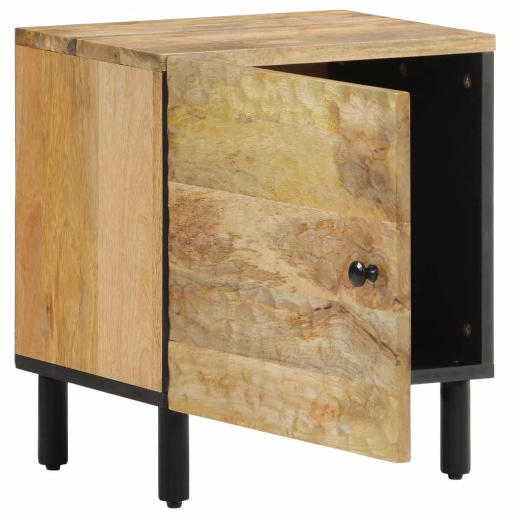 vidaXL Noptiere, 2 buc., 40x33x46 cm, lemn masiv de acacia vidaXL Noptiere, 2 buc., 40x33x46 cm, lemn masiv de acacia