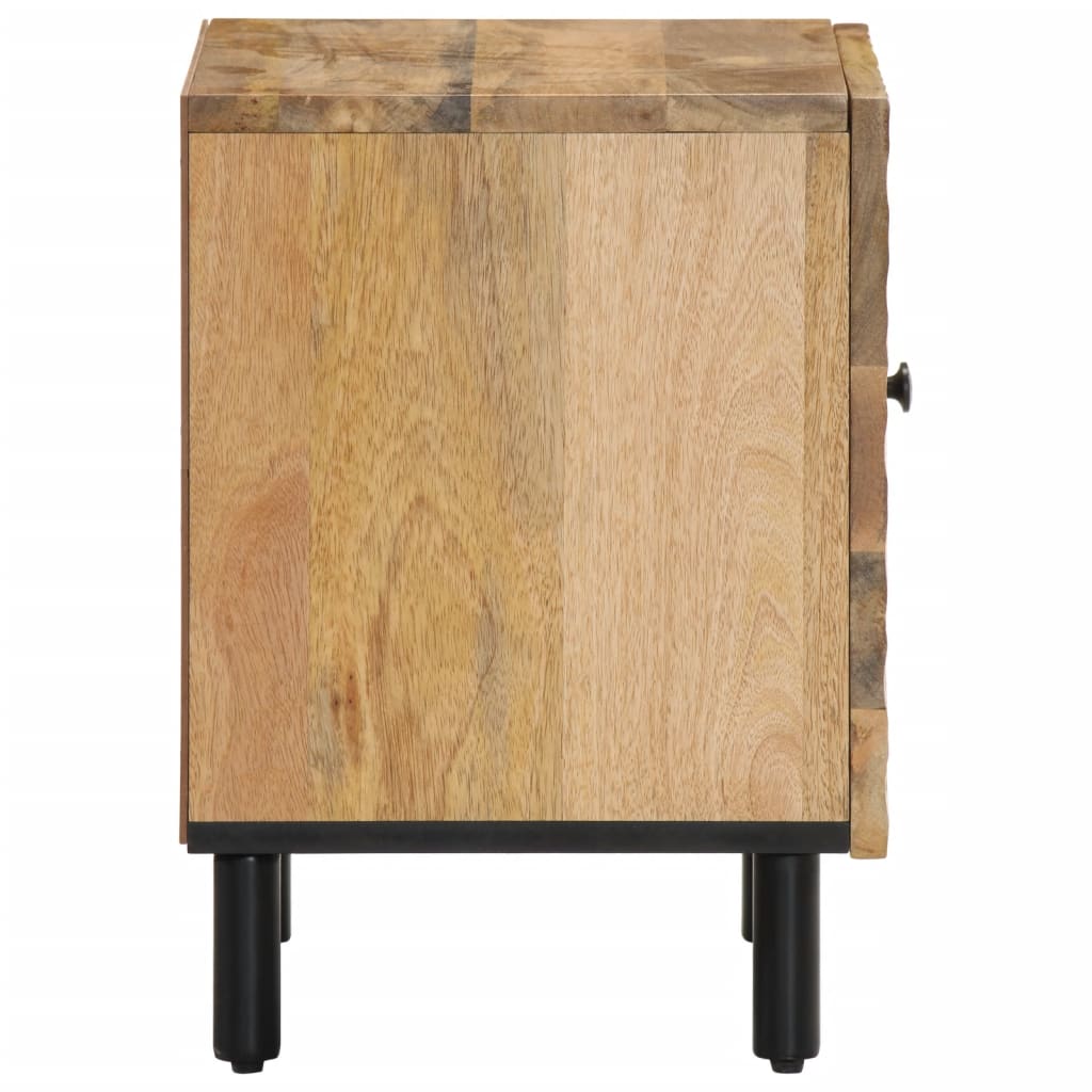 vidaXL Noptiere, 2 buc., 40x33x46 cm, lemn masiv de acacia vidaXL Noptiere, 2 buc., 40x33x46 cm, lemn masiv de acacia