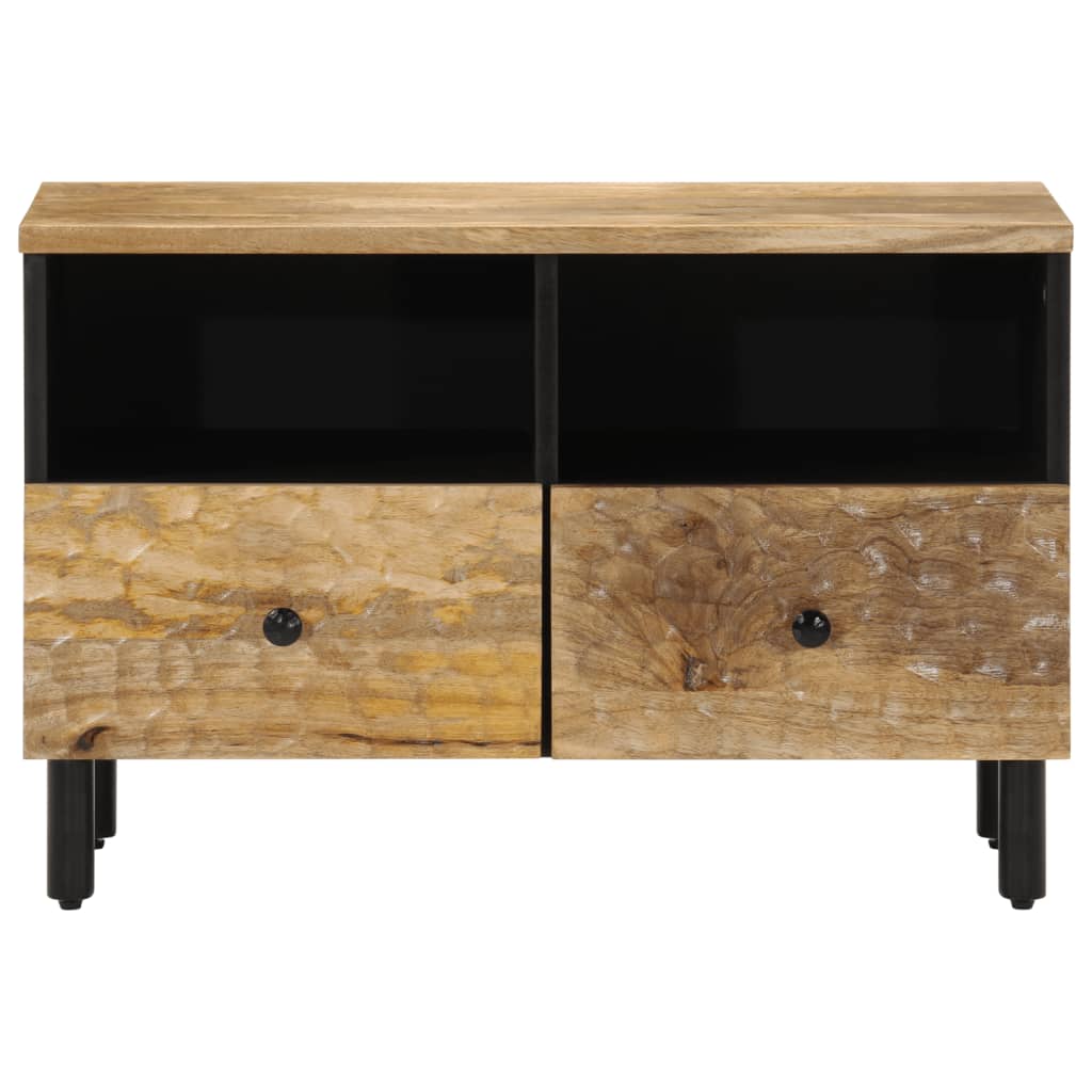 vidaXL Comodă TV, 70x33x46 cm, lemn masiv de mango