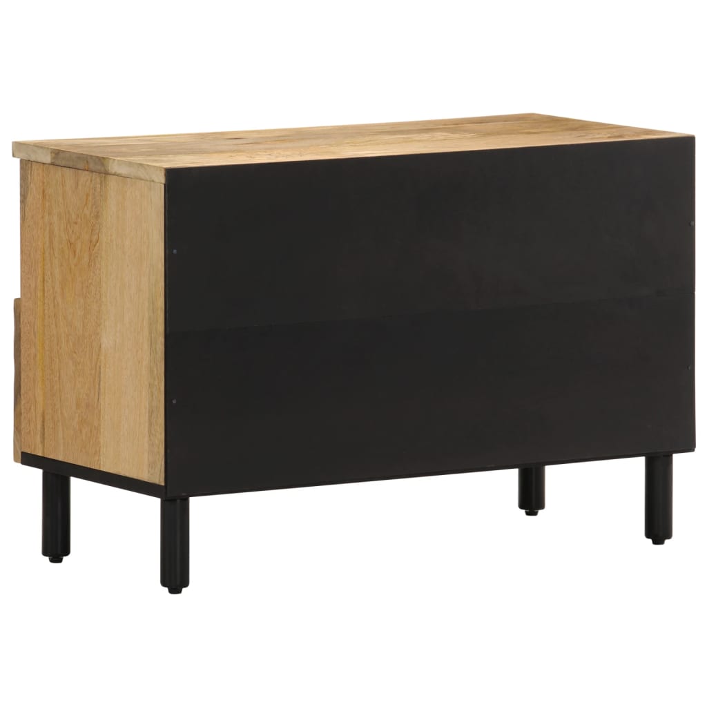 vidaXL Comodă TV, 70x33x46 cm, lemn masiv de mango