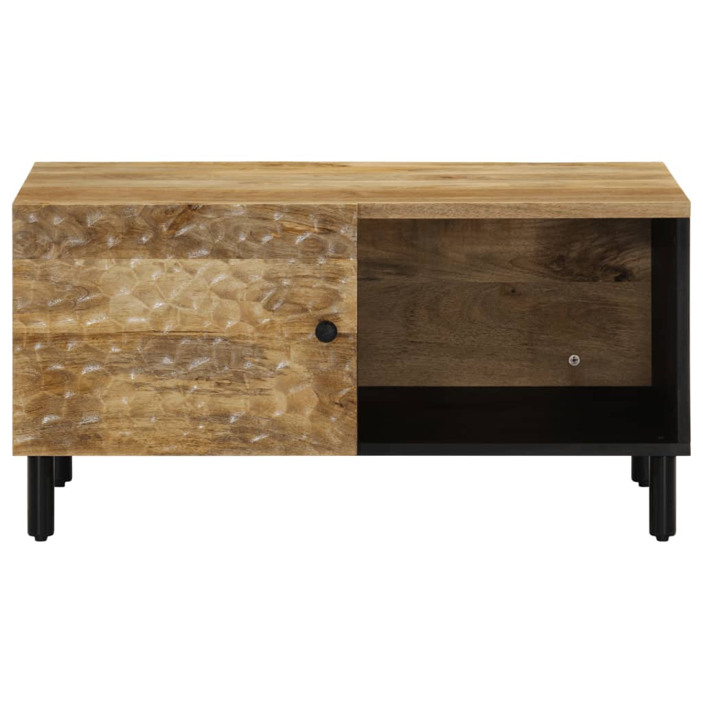 vidaXL Măsuță de cafea, 80x50x40 cm, lemn masiv de mango vidaXL Măsuță de cafea, 80x50x40 cm, lemn masiv de mango