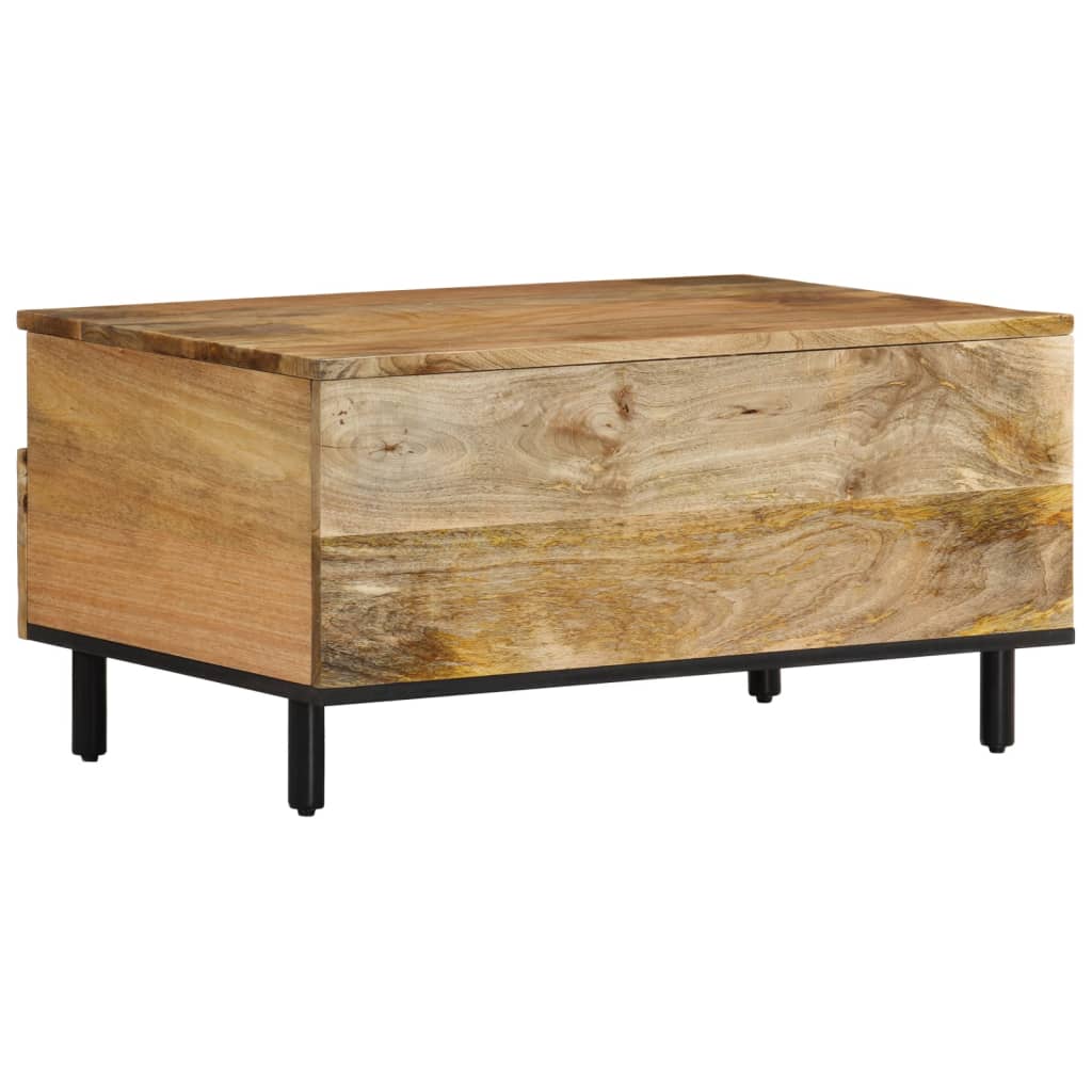 vidaXL Măsuță de cafea, 80x54x40 cm, lemn masiv de mango vidaXL Măsuță de cafea, 80x54x40 cm, lemn masiv de mango