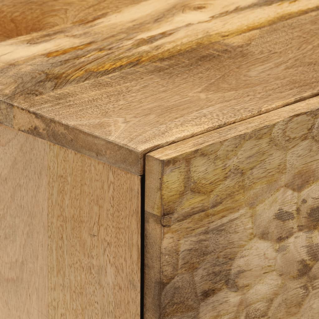 vidaXL Dulap lateral, 40x33x75 cm, lemn masiv de mango