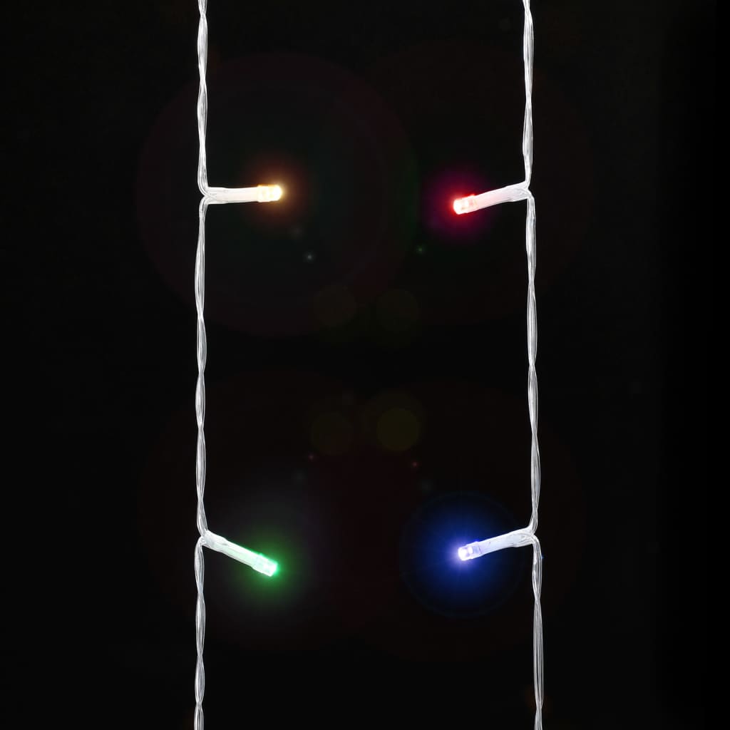 vidaXL Instalație brad de Crăciun 320 LED-uri, multicolor, 375 cm vidaXL Instalație brad de Crăciun 320 LED-uri, multicolor, 375 cm