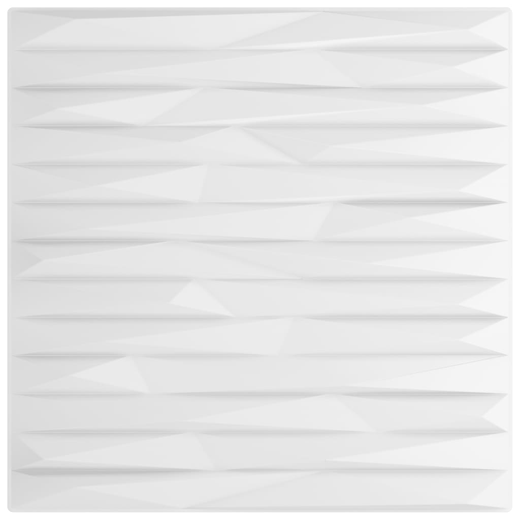 vidaXL Panouri de perete 12 buc. alb 50x50 cm XPS 3 m² piatră vidaXL Panouri de perete 12 buc. alb 50x50 cm XPS 3 m² piatră