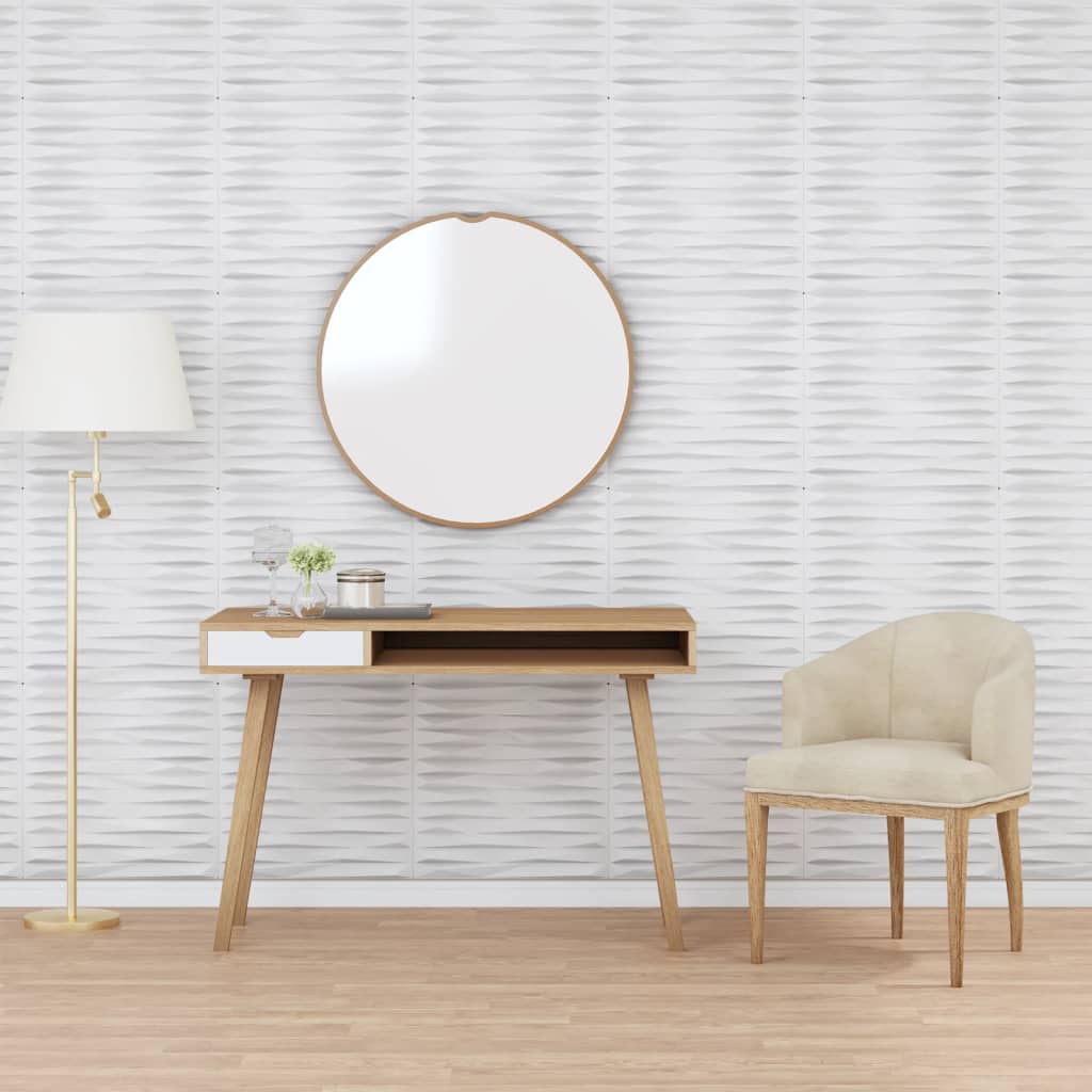 vidaXL Panouri de perete 12 buc. alb 50x50 cm XPS 3 m² piatră vidaXL Panouri de perete 12 buc. alb 50x50 cm XPS 3 m² piatră