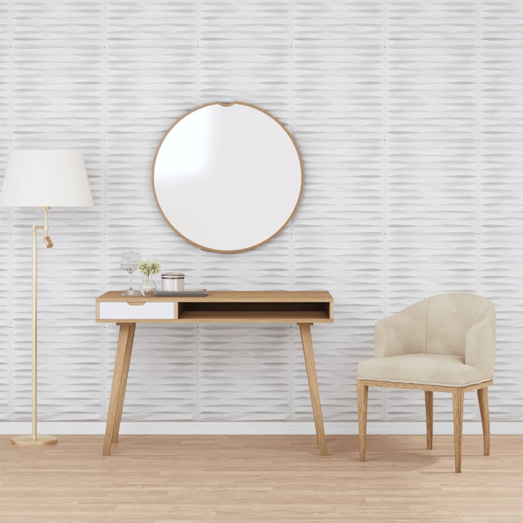 vidaXL Panouri de perete 24 buc. alb 50x50 cm XPS 6 m² piatră