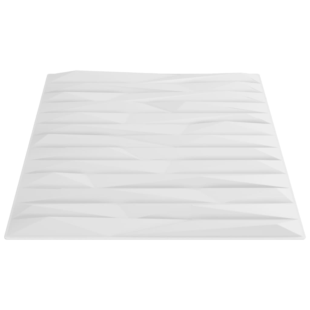 vidaXL Panouri de perete 48 buc. alb 50x50 cm XPS 12 m² piatră vidaXL Panouri de perete 48 buc. alb 50x50 cm XPS 12 m² piatră