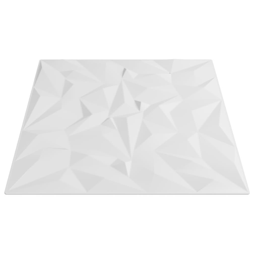 vidaXL Panouri de perete 24 buc. alb 50x50 cm XPS 6 m² ametist vidaXL Panouri de perete 24 buc. alb 50x50 cm XPS 6 m² ametist