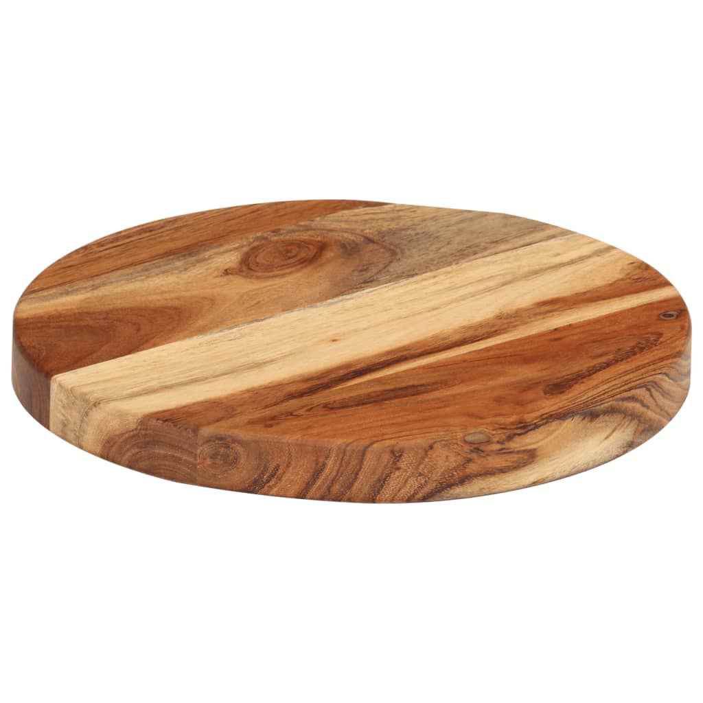 vidaXL Tocător, Ø25x2,5 cm, lemn masiv de acacia vidaXL Tocător, Ø25x2,5 cm, lemn masiv de acacia