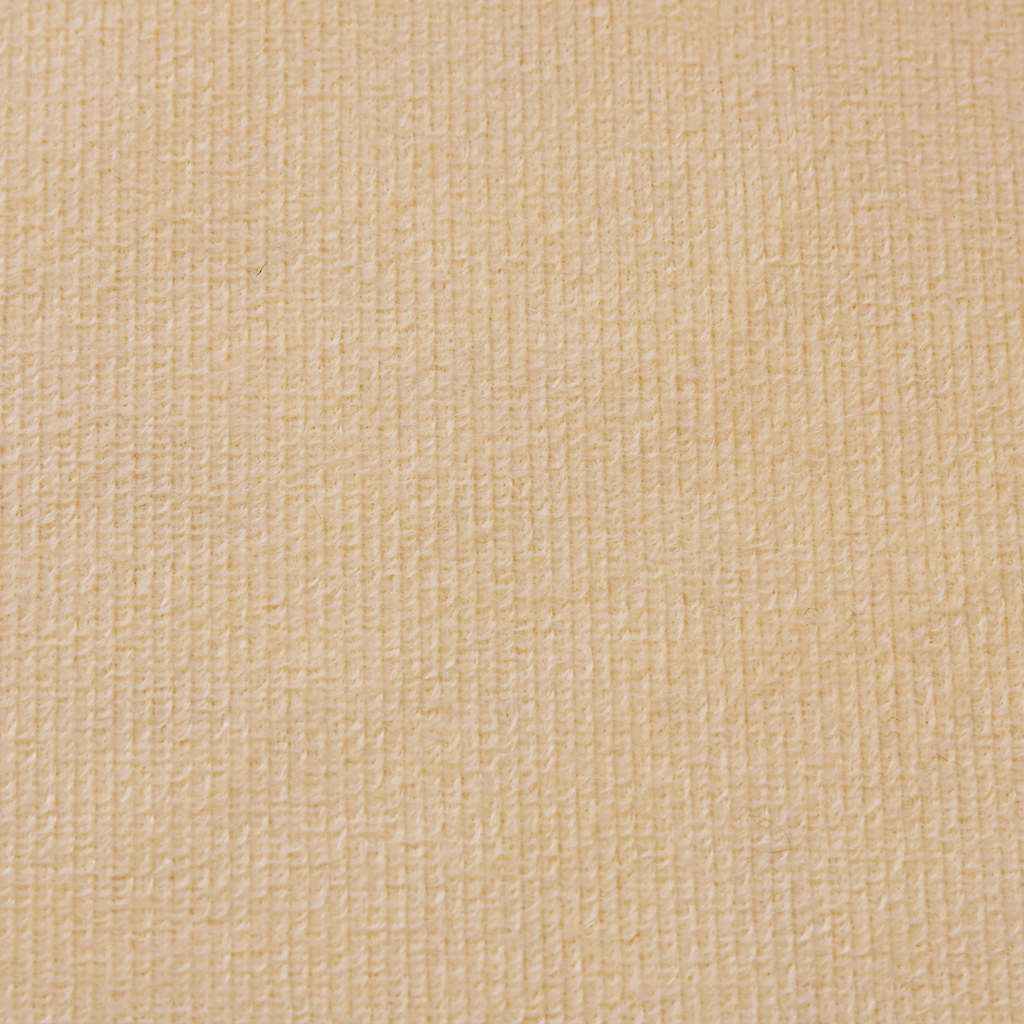 vidaXL Canapea extensibilă de copii cu 2 locuri, crem, pluș moale