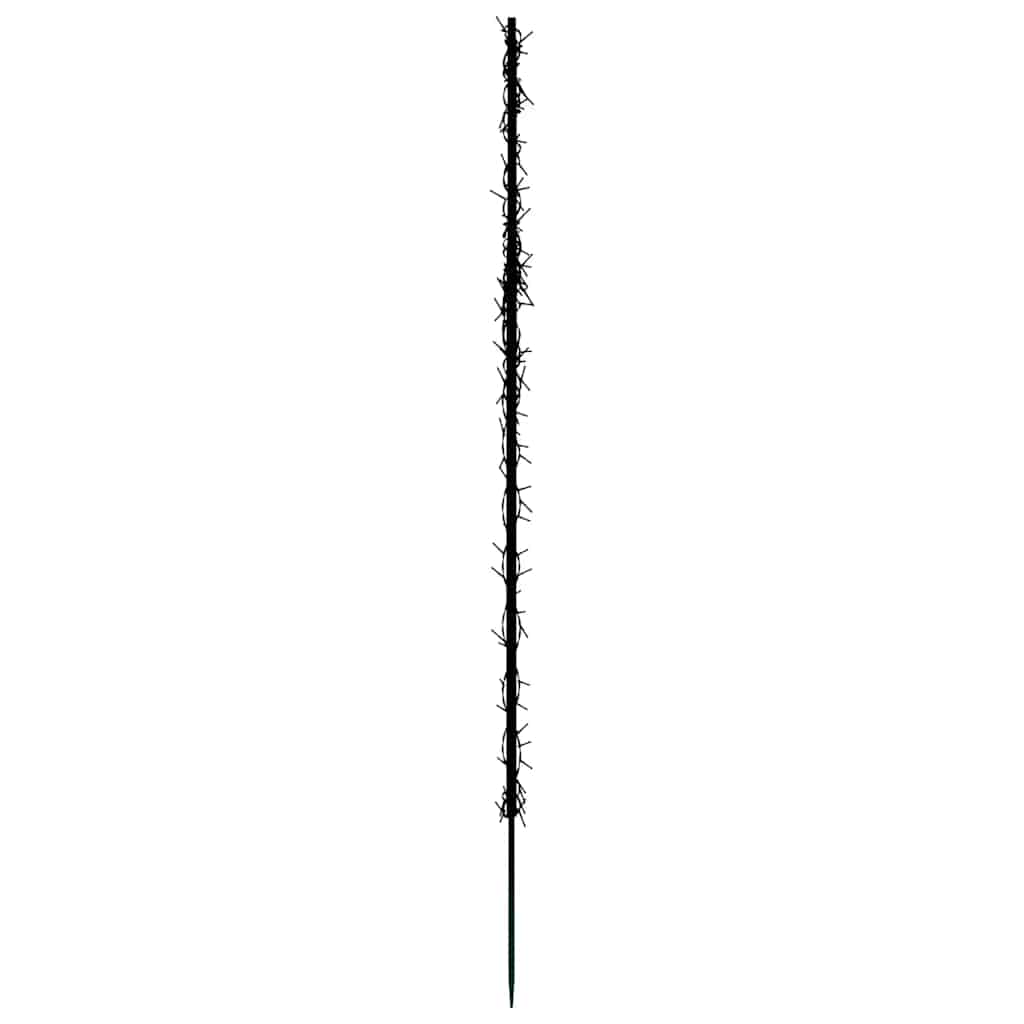 vidaXL Decorațiune meteorit cu lumini de Crăciun/țăruși 115 LED 89 cm