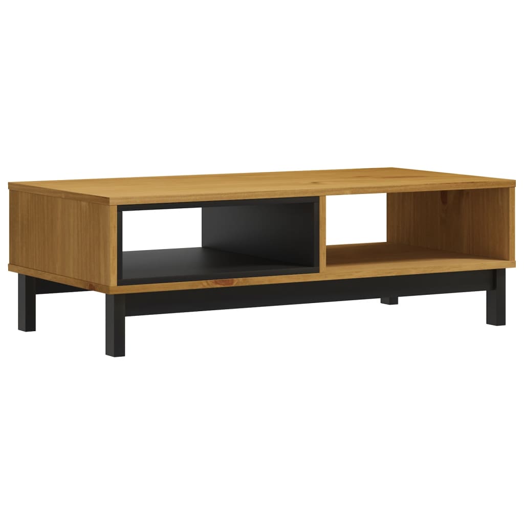 vidaXL Măsuță de cafea "FLAM", 100x50x32,5 cm, lemn masiv de pin vidaXL Măsuță de cafea "FLAM", 100x50x32,5 cm, lemn masiv de pin