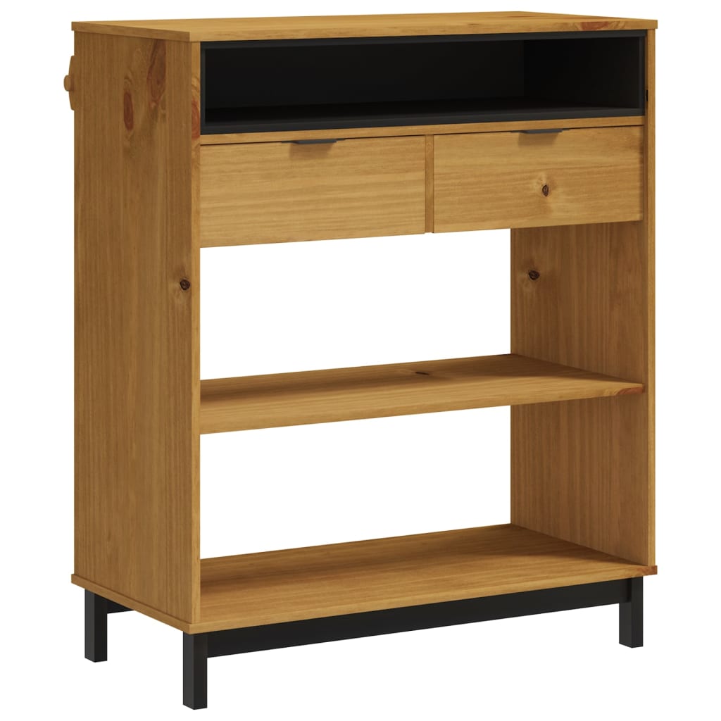 vidaXL Masa de bar "FLAM", 92x45x110 cm, lemn masiv de pin