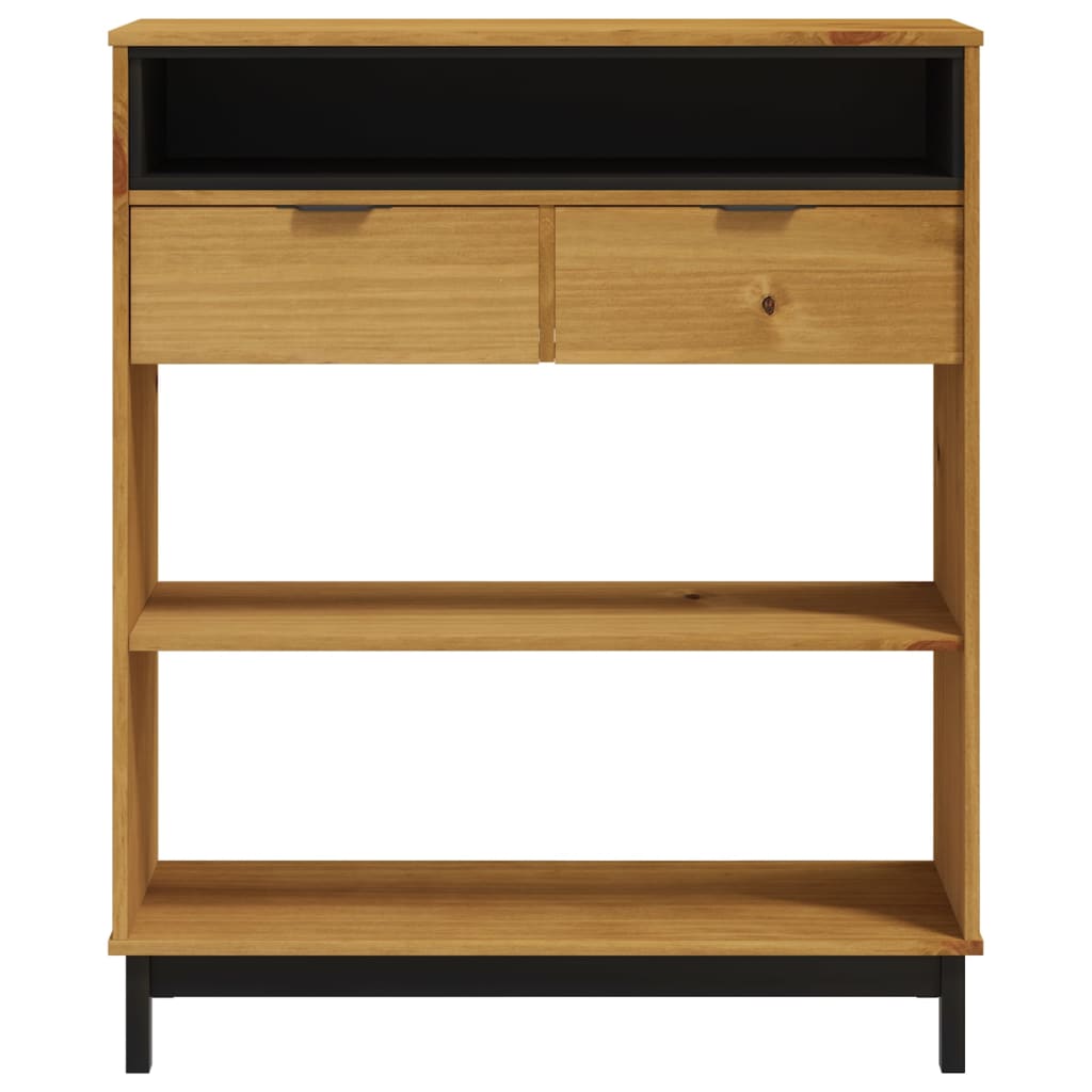 vidaXL Masa de bar "FLAM", 92x45x110 cm, lemn masiv de pin
