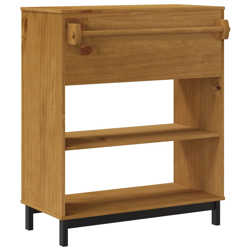 vidaXL Masa de bar "FLAM", 92x45x110 cm, lemn masiv de pin