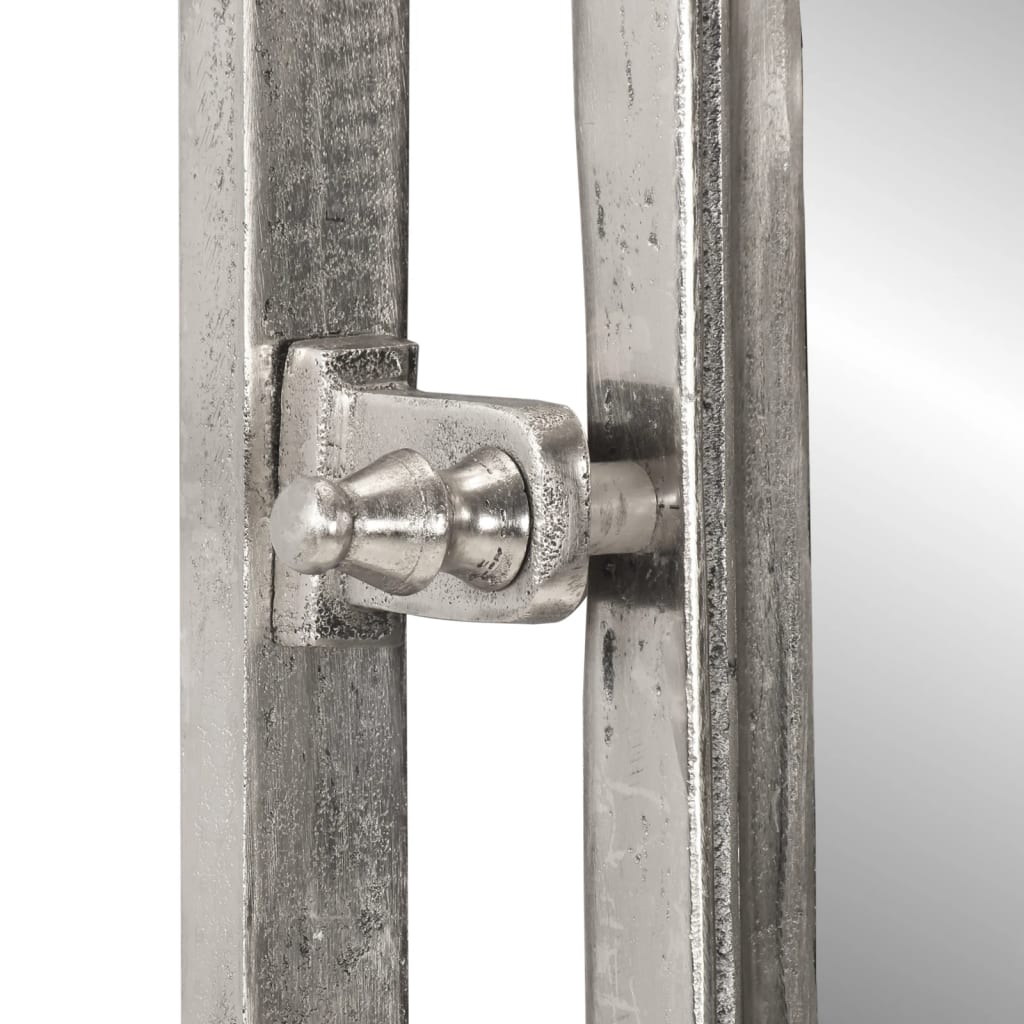 vidaXL Suport pentru bagaj cu umerașe, montat pe perete, aluminiu vidaXL Suport pentru bagaj cu umerașe, montat pe perete, aluminiu