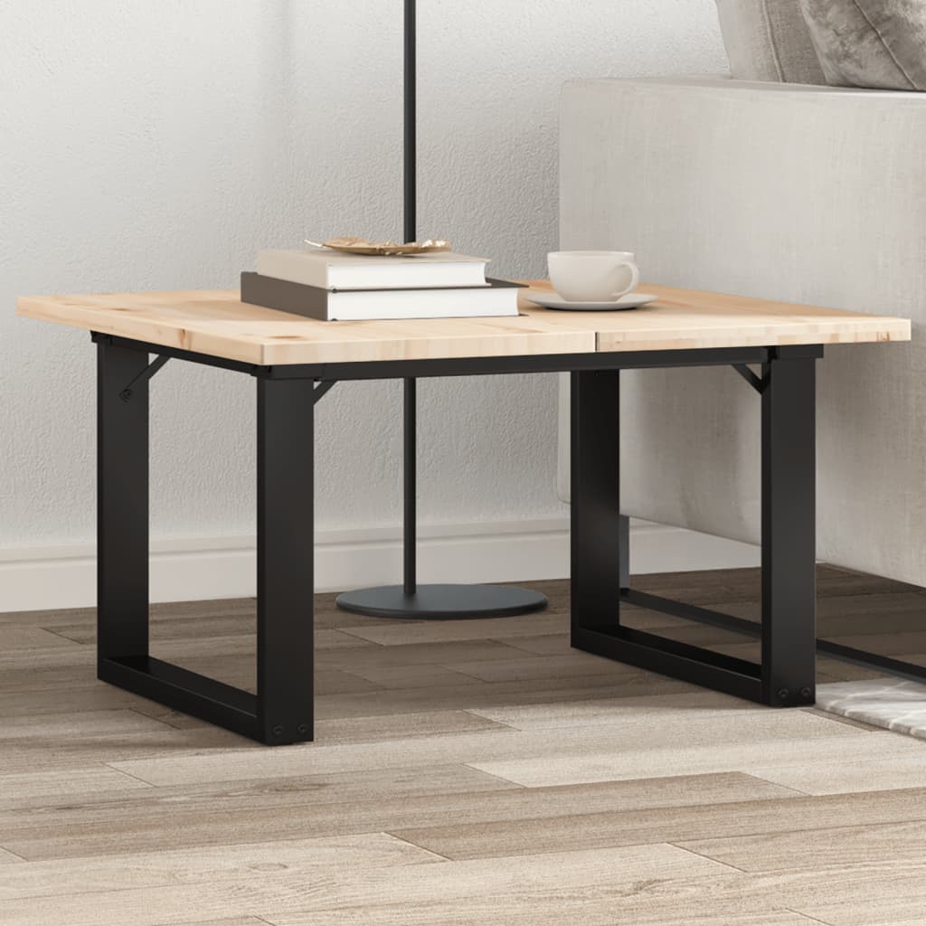 vidaXL Picioare Măsuță de cafea O-Frame 60x40x38 cm Oţel