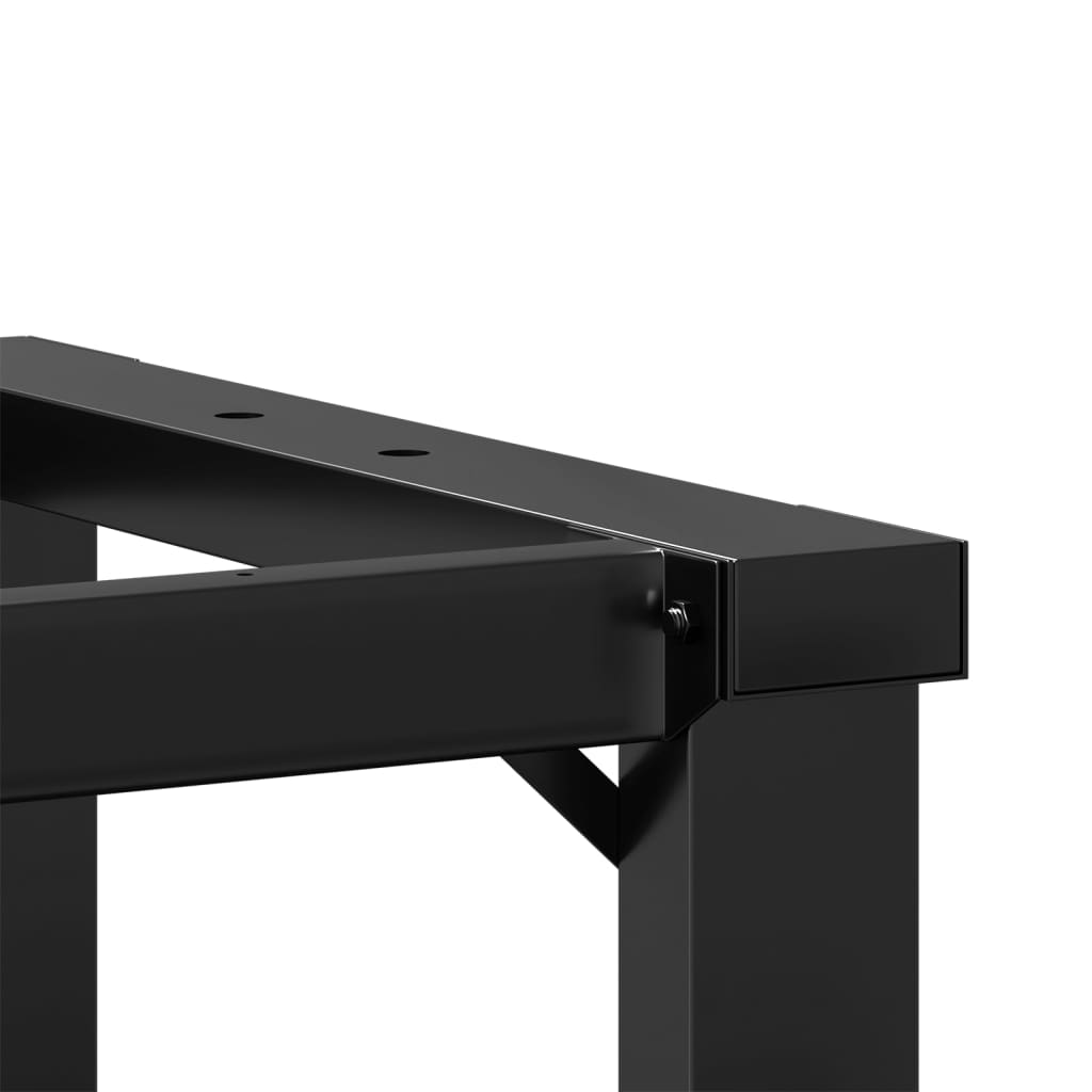 vidaXL Picioare Măsuță de cafea O-Frame 70x30x43 cm Oţel
