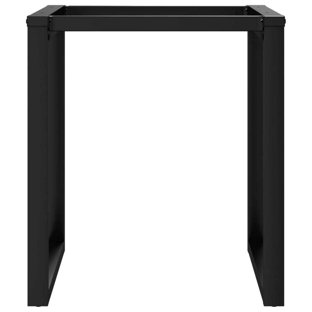vidaXL Picioare Măsuță de cafea O-Frame 60x60x73 cm Oţel