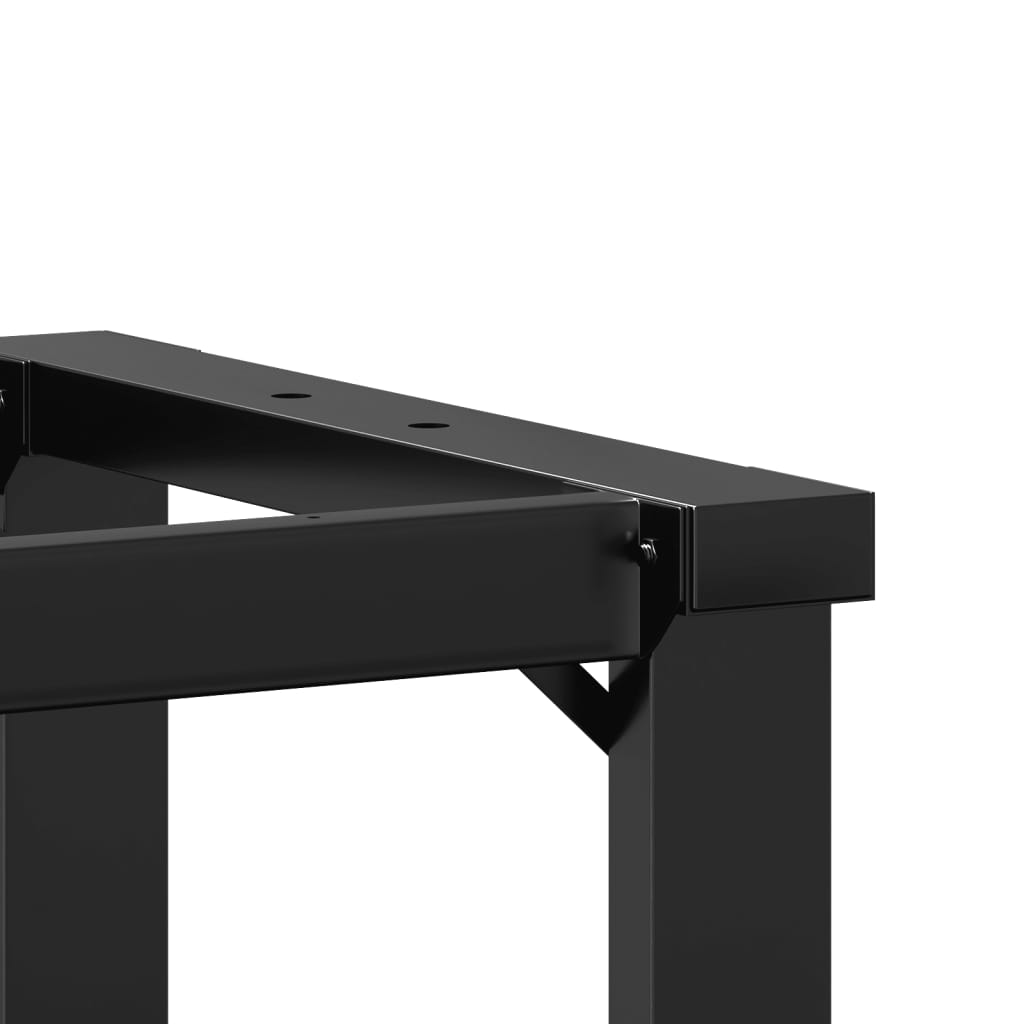 vidaXL Picioare Măsuță de cafea O-Frame 80x40x73 cm Oţel vidaXL Picioare Măsuță de cafea O-Frame 80x40x73 cm Oţel