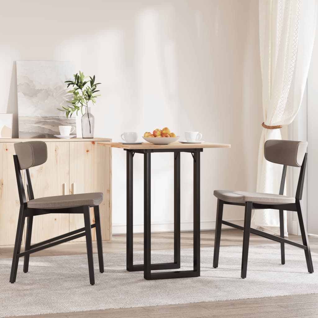 vidaXL Picioare Măsuță de cafea O-Frame 80x40x73 cm Oţel vidaXL Picioare Măsuță de cafea O-Frame 80x40x73 cm Oţel