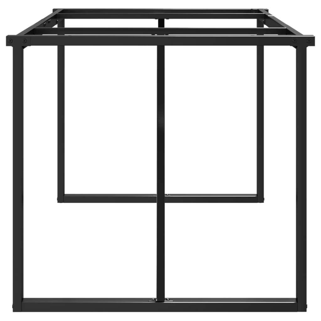 vidaXL Picioare masă de sufragerie O-Frame 160x80x73 cm Oţel vidaXL Picioare masă de sufragerie O-Frame 160x80x73 cm Oţel