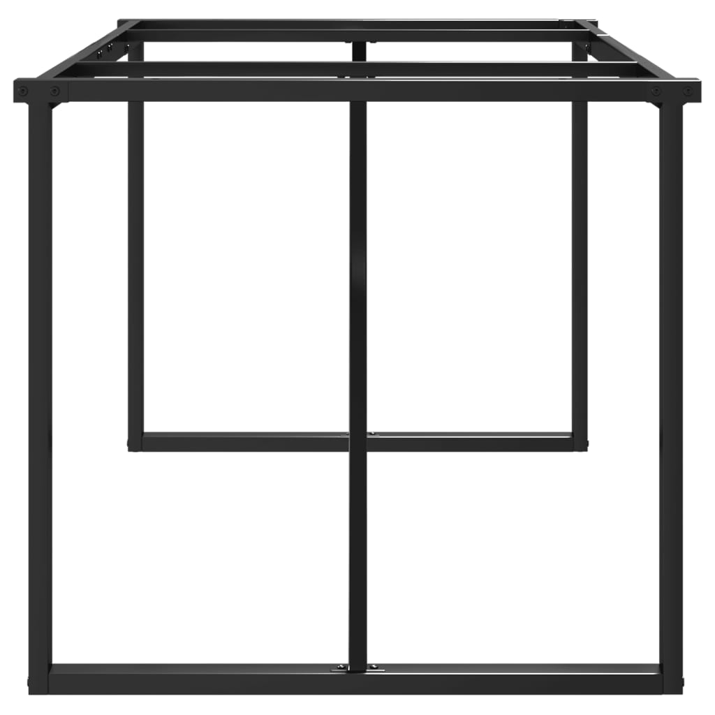 vidaXL Picioare masă de sufragerie O-Frame 180x80x73 cm Oţel vidaXL Picioare masă de sufragerie O-Frame 180x80x73 cm Oţel