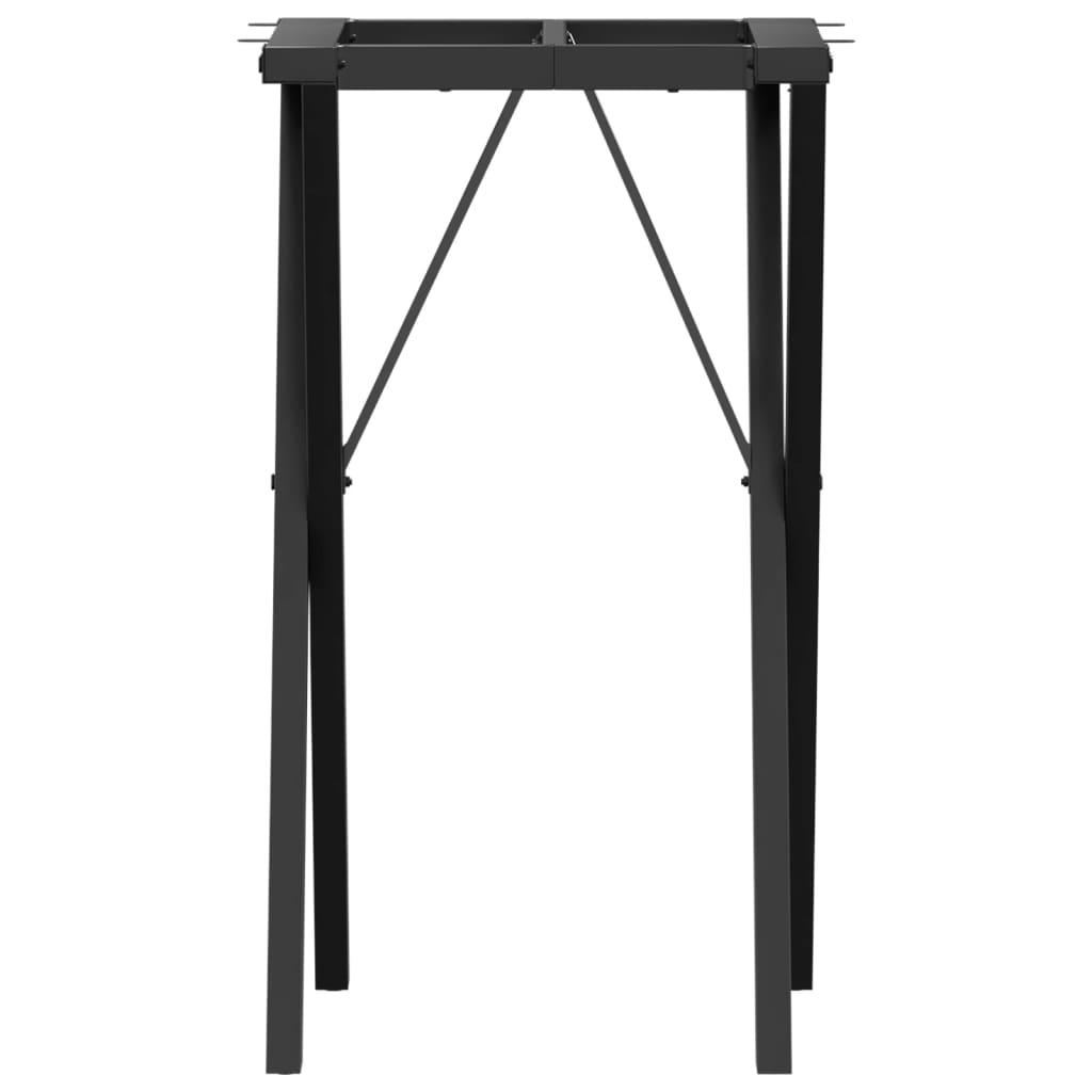 vidaXL Picioare masă de sufragerie X-Frame 40x40x73 cm Oţel vidaXL Picioare masă de sufragerie X-Frame 40x40x73 cm Oţel