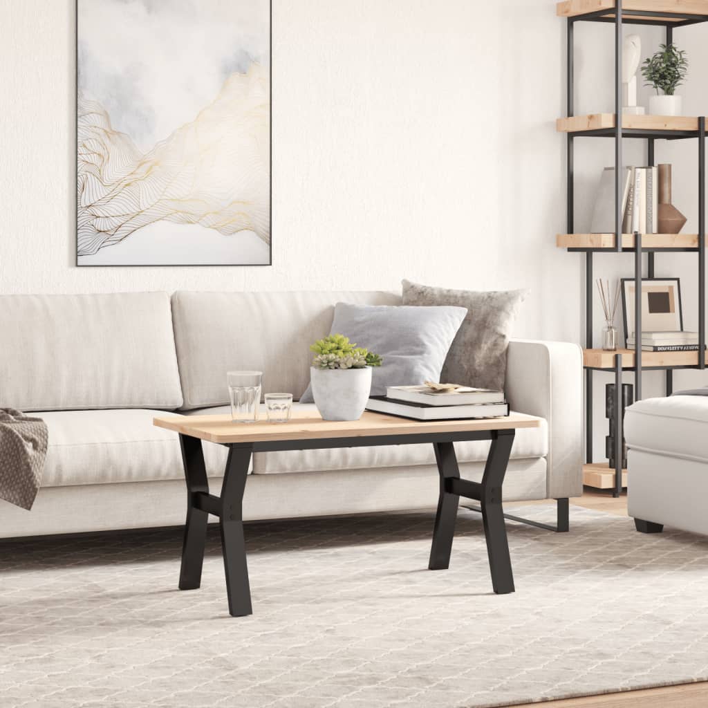 vidaXL Picioare Măsuță de cafea Y-Frame 80x40x43 cm Oţel vidaXL Picioare Măsuță de cafea Y-Frame 80x40x43 cm Oţel
