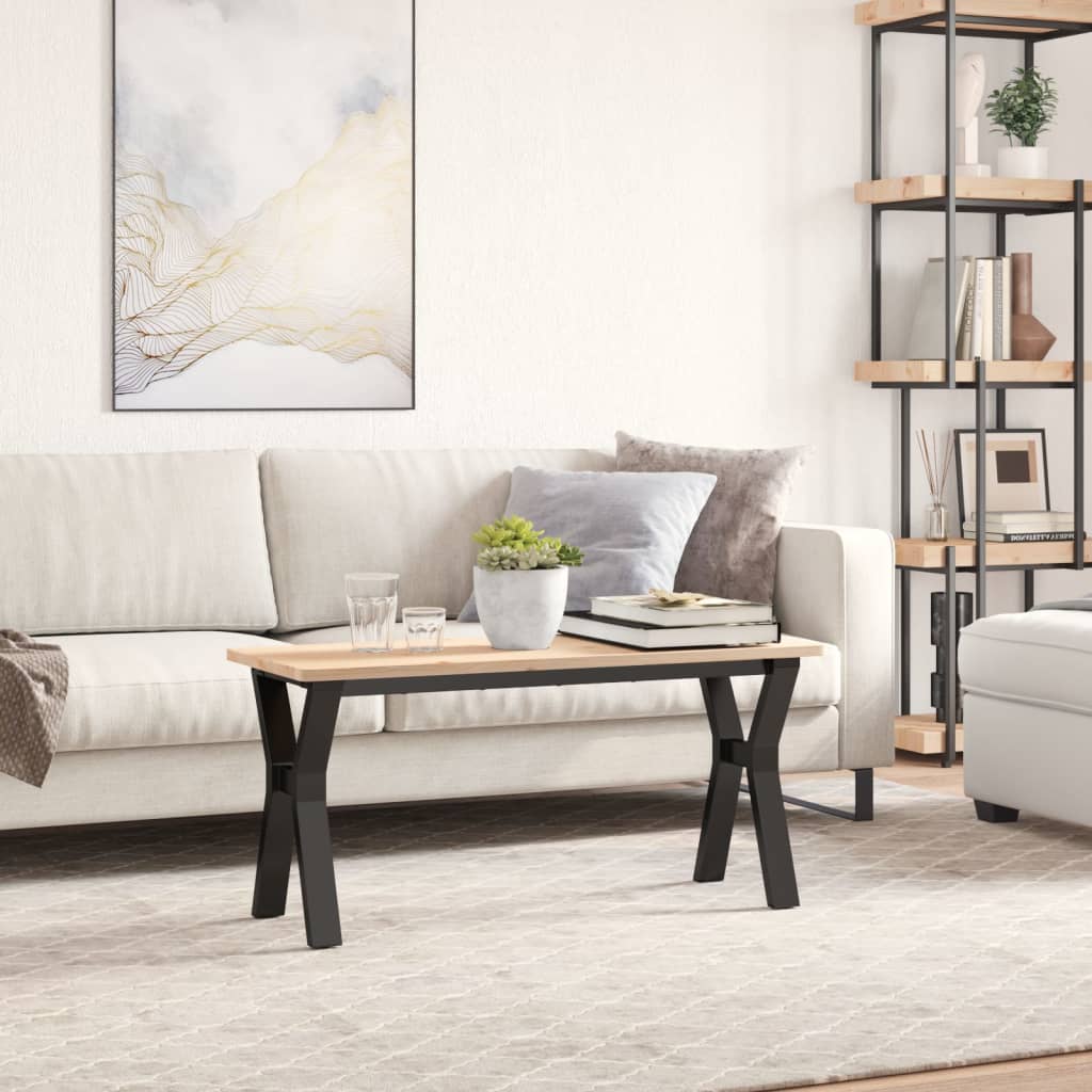 vidaXL Picioare Măsuță de cafea Y-Frame 90x30x43 cm Oţel vidaXL Picioare Măsuță de cafea Y-Frame 90x30x43 cm Oţel