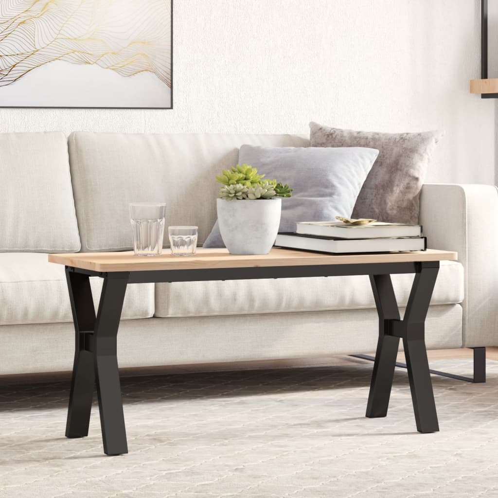 vidaXL Picioare Măsuță de cafea Y-Frame 90x30x43 cm Oţel vidaXL Picioare Măsuță de cafea Y-Frame 90x30x43 cm Oţel