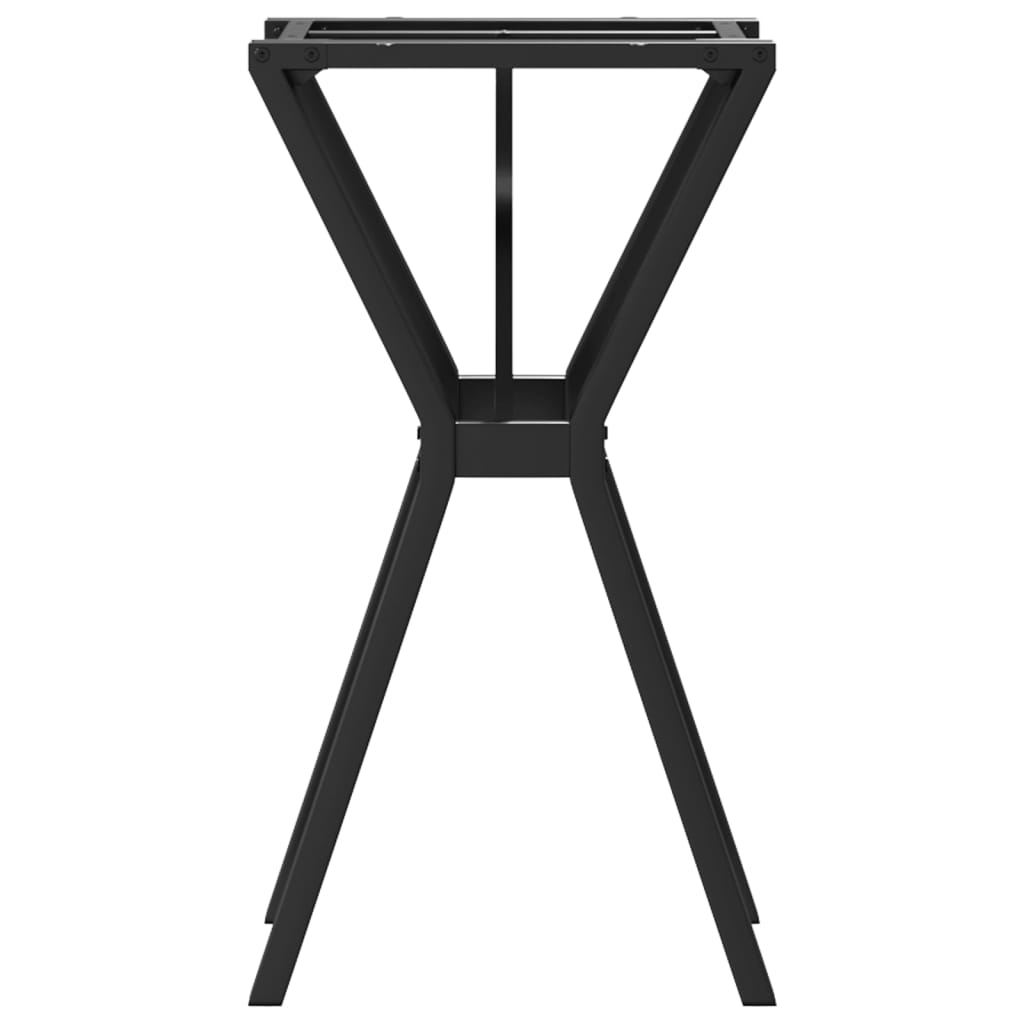 vidaXL Picioare masă de sufragerie Y-Frame 40x40x73 cm Oţel