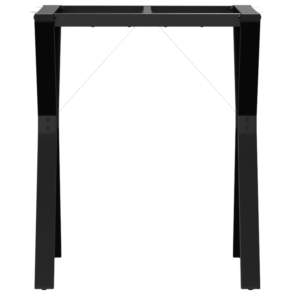 vidaXL Picioare masă de sufragerie Y-Frame 60x50x73 cm Oţel