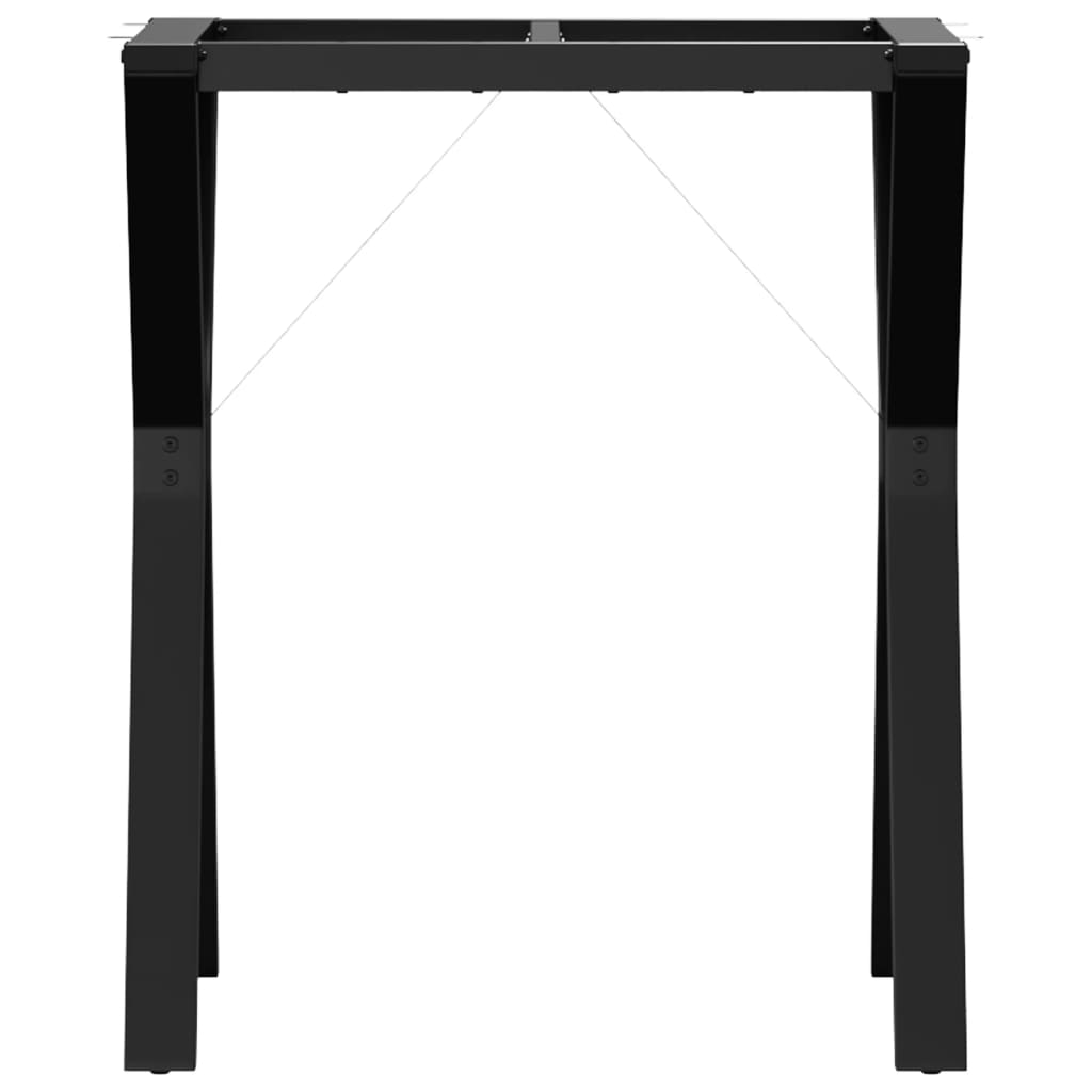 vidaXL Picioare masă de sufragerie Y-Frame 60x40x73 cm Oţel