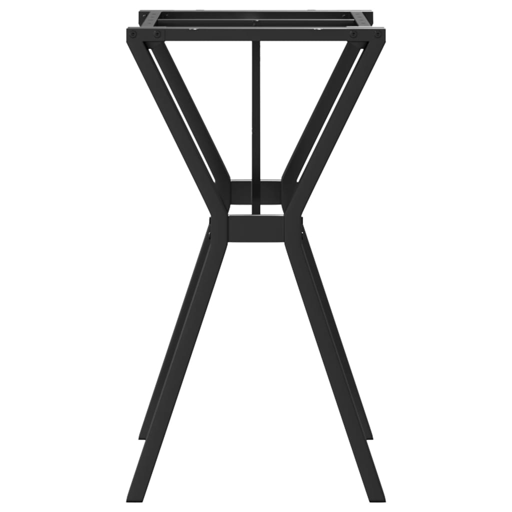 vidaXL Picioare masă de sufragerie Y-Frame 60x40x73 cm Oţel