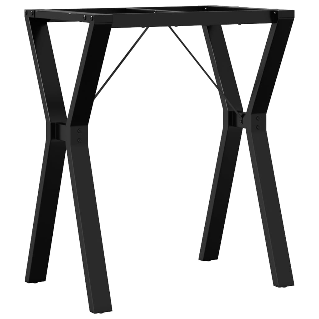 vidaXL Picioare masă de sufragerie Y-Frame 60x40x73 cm Oţel