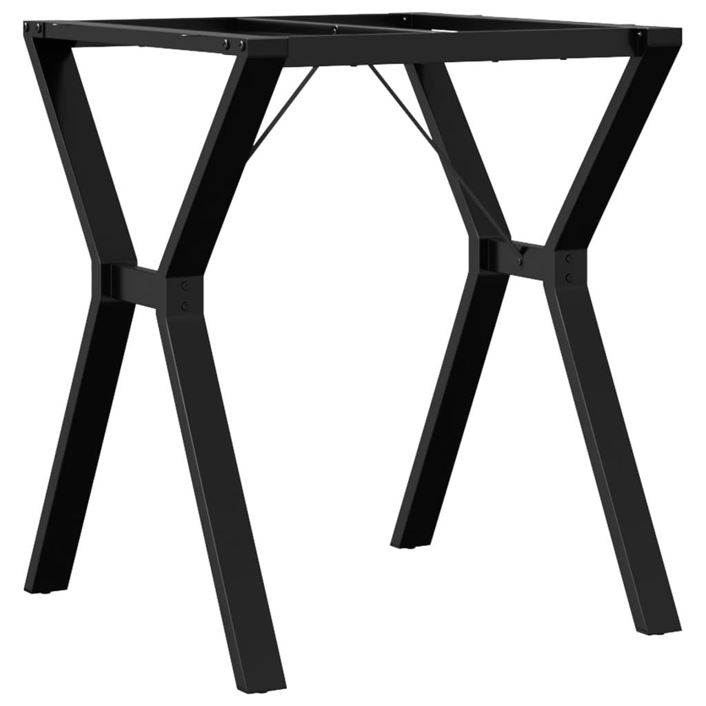 vidaXL Picioare masă de sufragerie Y-Frame 60x60x73 cm Oţel
